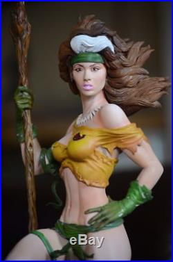 Savage Lands Rogue resin model kit. X-men, Xmen, Marvel custom statue