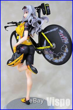 Scale 1/6 Vispo Bicycle Girl Ruka Girl Women Resin Model Garage kit Unpainted