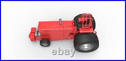 Scale Case IH Style Pulling Tractor Kit 1/24 & 1/16 Scale Options, Resin Kit
