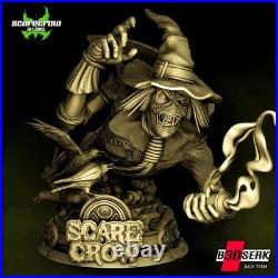 Scarecrow B3DSERK Bust 16K Resin Kit Unpainted 3D Printed Fan Made Scarecrow B3DSERK Bust 16K Resin Kit Unpainted 3D Printed Fan Made