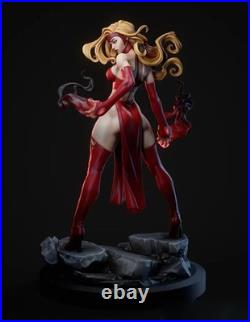 Scarlet Witch 3D Print Garage Kit Figure Model Kit Unassemble Unpainted GK