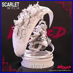 Scarlet Witch 3d Model Unassembled Unpainted 1/10-1/4