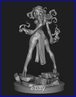 Scarlet Witch Resin Sculpture Statue Model Kit Avengers Unpainted/Unassembled