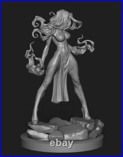 Scarlet Witch Resin Sculpture Statue Model Kit Avengers Unpainted/Unassembled