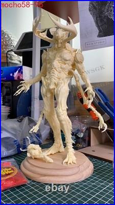 Sci-Fi Creature Resin GK Model Kit Unpainted Horror Style Statue Ornament 29cm