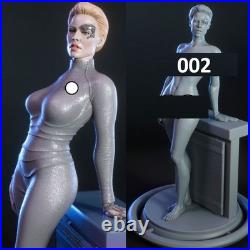 Sci-fi Woman 1/8 1/6 1/4 1/3 3D Print Model Kit Unpainted Unassembled 2 Ver NSFW
