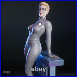 Sci-fi Woman 1/8 1/6 1/4 1/3 3D Print Model Kit Unpainted Unassembled 2 Ver NSFW