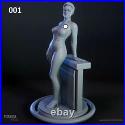 Sci-fi Woman 1/8 1/6 1/4 1/3 3D Print Model Kit Unpainted Unassembled 2 Ver NSFW