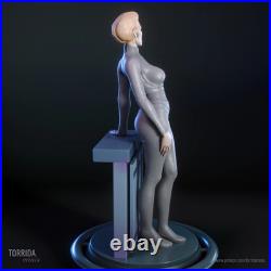 Sci-fi Woman 1/8 1/6 1/4 1/3 3D Print Model Kit Unpainted Unassembled 2 Ver NSFW