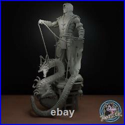 Scorpion 16 Mortal Kombat Dragon Diorama Figure Custom Resin Model Kit DIY