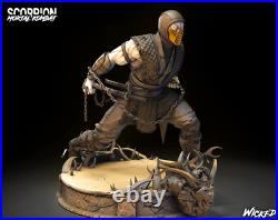 Scorpion Mortal Kombat resin scale model kit unpainted 3d print