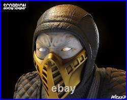 Scorpion Mortal Kombat resin scale model kit unpainted 3d print