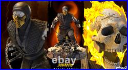 Scorpion Mortal Kombat resin scale model kit unpainted 3d print
