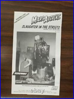 Screamin Mars Attacks Slaughter in the Streets resin/ vinyl model kit