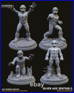 Sentinel Silver Age Resin Sculpture Model Kit Pick 1 Unpainted/Unassembled