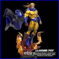 Sentry 4 Heads Super Man 16 Resin Model Kit Unpainted 3d Print Statue Figure