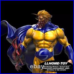 Sentry 4 Heads Super Man 16 Resin Model Kit Unpainted 3d Print Statue Figure