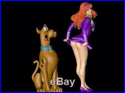 Sexy Daphne And Scooby Doo Resin Model Kit