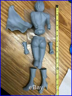 Sexy Figuralia Power Girl 1/4 1/5 Size Resin Model Kit