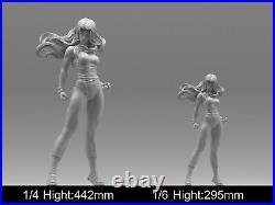 She Hulk V3 Sexy Woman Unpainted Unassembled 3D printed Resin Model Kit Marvel