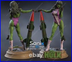 She-Hulk resin scale model kit unpainted 3d print