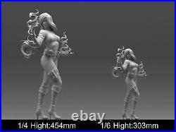 Shego Hero Woman Figure Resin Model 3D printing Unpainted Unassembled GK DIY Kit