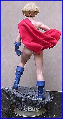 Sideshow Power Girl Premium Format Custom Polystone Resin Statue