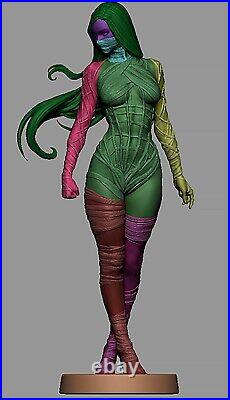 Silk 1/8 1/6 1/4 3D print figure Model Kit Unpainted Unassembled Garage Kit