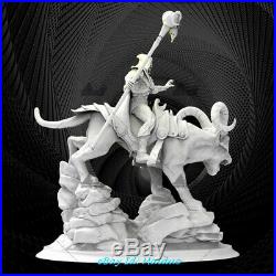 Skeletor Masters of the Universe Unpainted Resin Kits Model Figure 3D Print 32cm