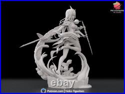 Skirk 3D Printed Figure Collectible Art Piece