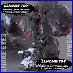 Snake Eyes and Timber Resin 16 Model Kit Unpainted 3d Print GK Statue Figure