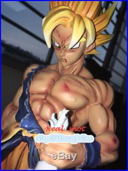 Son Goku VS Frieza Model Resin Statue Dragon Ball Garage Kit 1/6 Colorful 16''H
