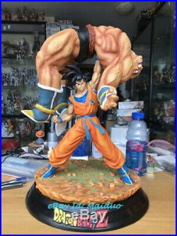 Son Goku VS Nappa Resin Statue Model kits GK Dragon Ball Z New