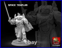 Space Templar Resin Sculpture Statue Model Kit Unpainted/Unassembled