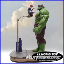 Spider-Man Spidey Hulk Resin Model Kit Unpainted 3d Print GK Statue Figure gift