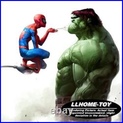 Spider-Man Spidey Hulk Resin Model Kit Unpainted 3d Print GK Statue Figure gift