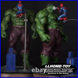 Spider-Man Spidey Hulk Resin Model Kit Unpainted 3d Print GK Statue Figure gift