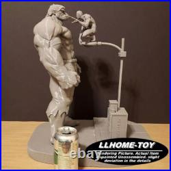 Spider-Man Spidey Hulk Resin Model Kit Unpainted 3d Print GK Statue Figure gift