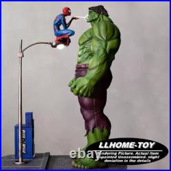 Spider-Man Spidey Hulk Resin Model Kit Unpainted 3d Print GK Statue Figure gift