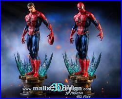 Spider-Man resin scale model kit unpainted 3d print