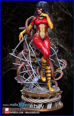 Spider Woman 3D Printing Unpainted Model GK Blank Kit Figure New Toy In Stock