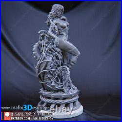 Spider woman resin scale model kit unpainted 3d print