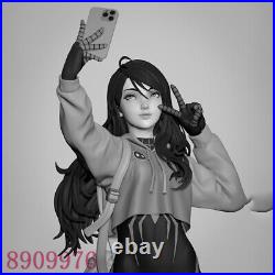 Spidergirl DC Comic 3D Printing Figure Unpainted Model Sculpture GK Blank Kit
