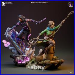 Split Fiction Mia Zoe Diorama Model Kit Unpainted 3d Print Figure GK Statue