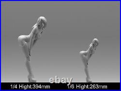 Star Sexy war Woman 3D printing Model Kit Figure Unpainted Unassembled Resin GK
