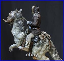 Star Wars Scale Resin Model Kit Han Solo on Tauntaun StannArts