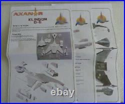 Starcrafts Star Trek Axanar Klingon D-6 Battle Cruiser 11000 Resin Model Kit