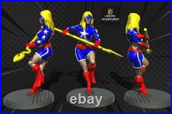 Stargirl Diorama Sculpture Statue Model Kit DC Unpainted/Unassembled