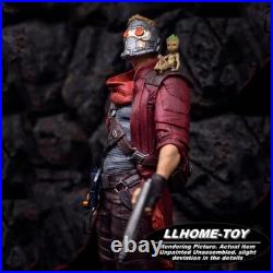 Starlord Peter Quill Groot Resin Model Kit Unpainted 3d Print GK Statue Figure