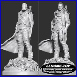 Starlord Peter Quill Groot Resin Model Kit Unpainted 3d Print GK Statue Figure